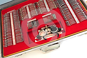 Case with variation of lenses