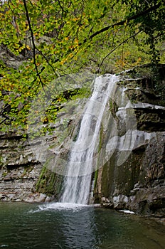 Casentino forest park waterfalls dell'Acquacheta