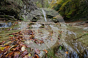 Casentino forest park waterfalls dell'Acquacheta