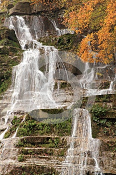 Casentino forest waterfalls photo