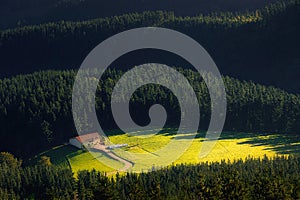 Caserio near Oiz Mountain in Basque Country photo