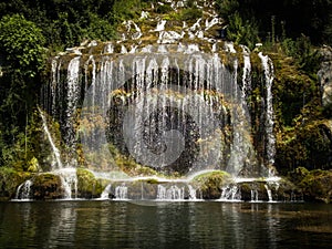 Caserta Italy River Park Falls photo