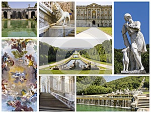 Caserta Royal Palace Collage