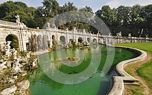 Caserta Royal Palace and his gardens