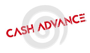 Cash Advance rubber stamp