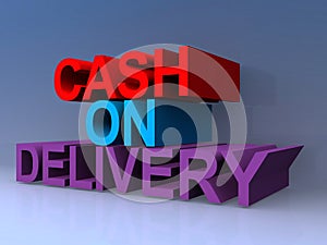 Cash of delivery