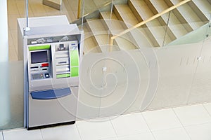 Cash dispense bankomat photo