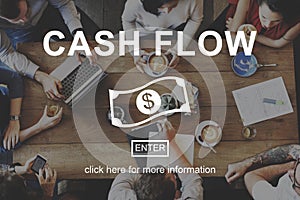 Cash Flow Business Money Financial Concept