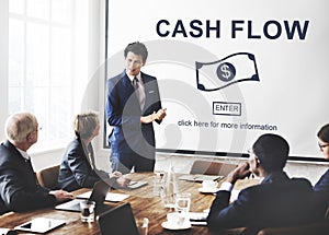 Cash Flow Business Money Financial Concept