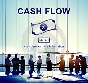 Cash Flow Business Money Financial Concept