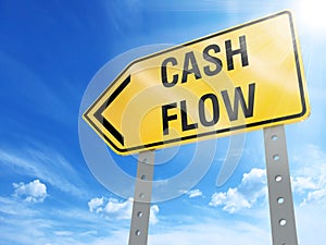 Cash flow sign