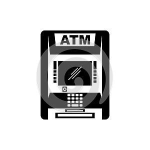 cash machine and card,icon vector illustration design