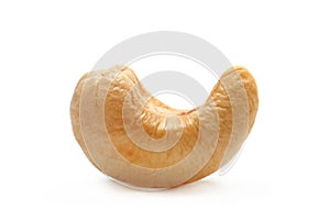 Cashew nut  on white