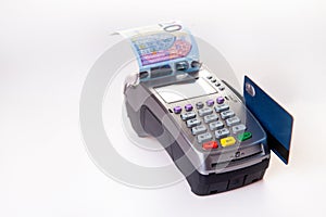 Cashless POS-terminal for payments