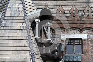 Casina civette owl house in rome