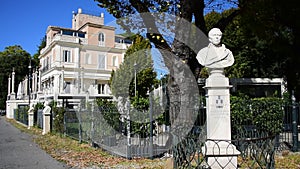 Casina Valadier at Bucharest Square Rome Villa Borghese park