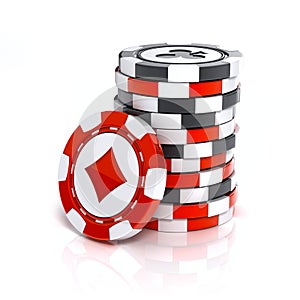 Casino chip stack