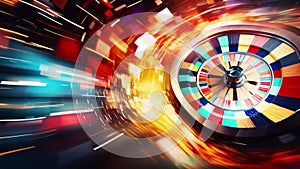 casino concept motion cg animated abstract color background