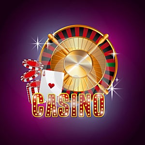 Casino gambling concept