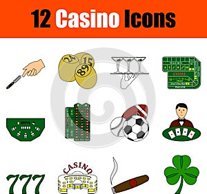 Casino Icon Set