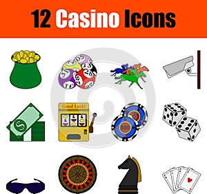 Casino Icon Set