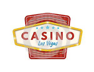 Casino Las Vegas. Jackpot, lucky, success, financial growth, money profit.