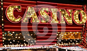 Casino neon lights
