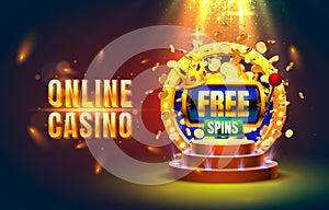 Casino online play now slots golden coins, casino slot sign machine, night jackpot Vegas.