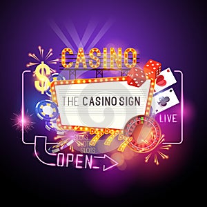 Casino Party Vector