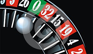 Casino roulette background