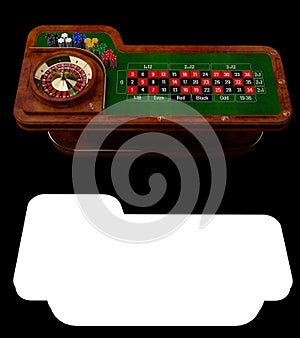 Casino Roulette Table