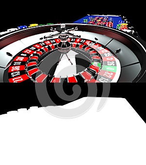 Casino Roulette Table