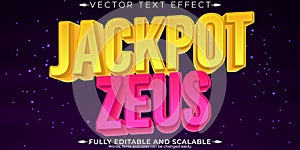 Casino royal text effect, editable casino and vegas text style