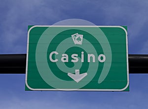 Casino sign