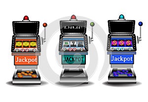 Casino slot machines photo