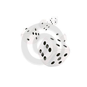 CasinÃÂ² 3d dice photo