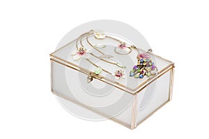 Casket for jewelry gold ornaments