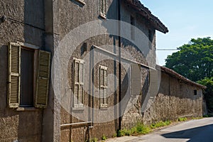 Casolta, old country village in the Lodi province, Italy