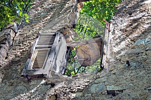 Casoni ghost town abandoned