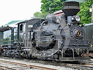 Cass Scenic Railroad Shay number 4 photo