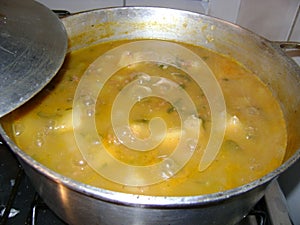 Cassava broth, typical Minas Gerais food