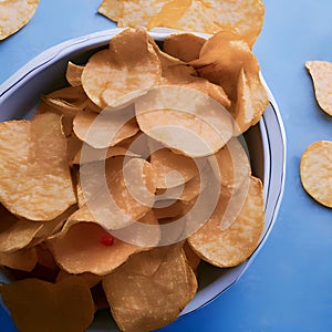 cassava chips that fill the lunch bag