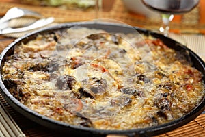 Casserole with liver