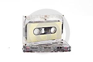 cassette tape isolated