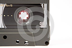 Cassette tape isolated