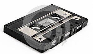 Cassette tape isolated