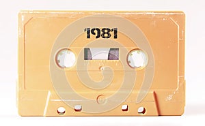 Cassette tape salmon music 1981