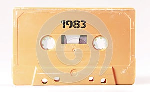 Cassette tape salmon music 1983