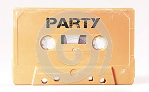 Cassette tape salmon party big