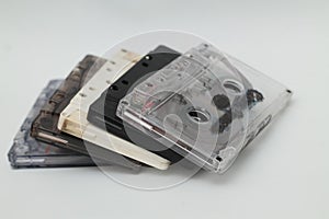 Cassette tapes, is an analog magnetic tape recording, version 9